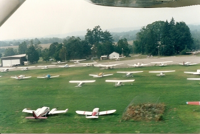 Tie-downs at Stormville in 1986